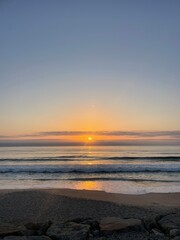 Obraz premium sunset on the beach