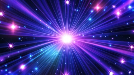 Fototapeta premium Abstract Starburst Background