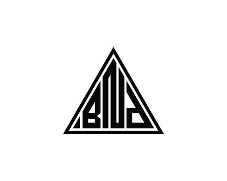 BND logo design vector template. BND