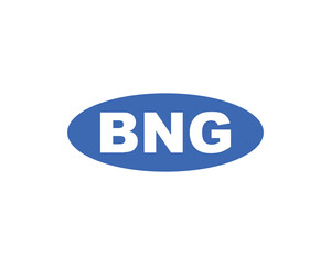 BNG logo design vector template. BNG