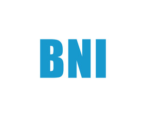 BNI logo design vector template. BNI