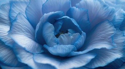 Fototapeta premium Close up Camelia blue Petal