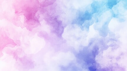 Delicate watercolor strokes in ethereal