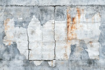 Fototapeta premium The pattern of surface wall concrete for background. Abstract of surface wall concrete for vintage background. Rusty damaged to surface wall. Wall texture for background, ai