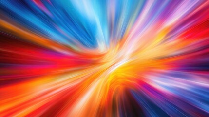 Fototapeta premium Dynamic abstract rays mesmerizing patterns