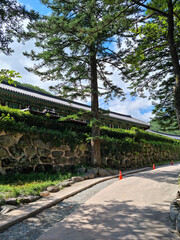 
This is a view of Siheungsa Temple on Mt. Seorak, South Korea.