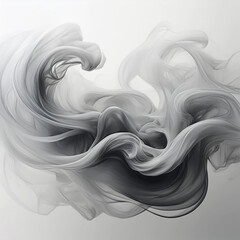 AI art, illustration background that looks like smoke