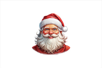 Santa Claus Head Clip Art Vectors & Illustrations .  Santa head clip art. Santa  head vector.