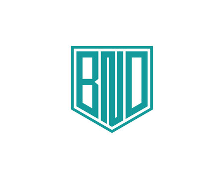 BNO logo design vector template. BNO