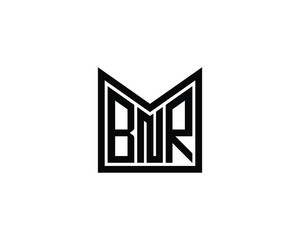 BNR logo design vector template. BNR