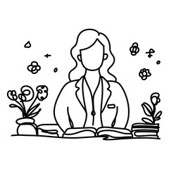 Celebrate Teachers Day With Stunning Flat Illustration that Bring a Modern Touch to Your Classroom Decor