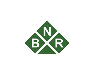 BNR logo design vector template. BNR