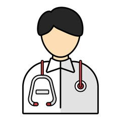 Doctor icon for apps or web