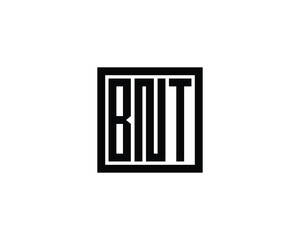 BNT logo design vector template. BNT