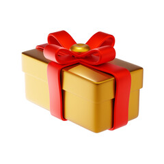 giftbox 3d icon and illustration