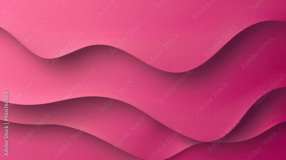 Poster abstract pink wave background with a soft gradient.