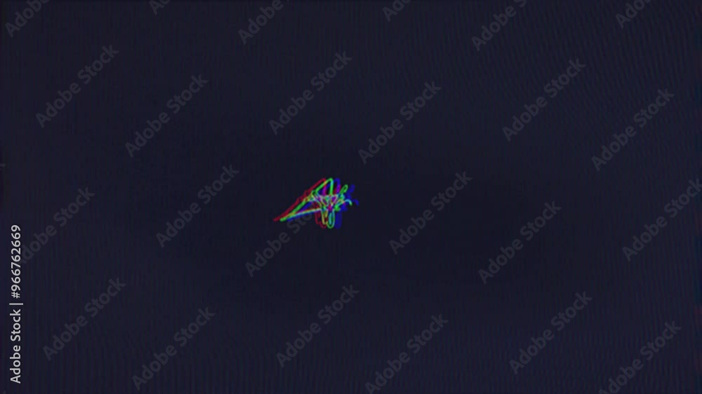Poster Halloween themed fast animation background with distortion effects
