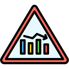 Recession Warning Icon