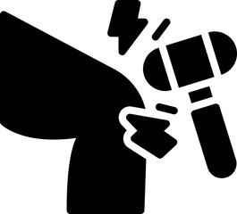 Reflex hammer icon