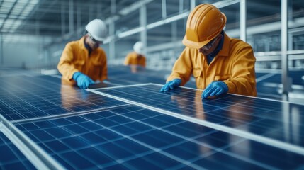 High-Tech Solar Panel Production: Pioneering the Future of Clean Energy