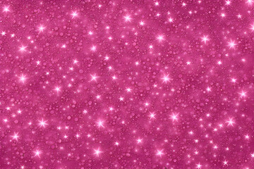 Pink Glitter Sparkle Background Generative AI