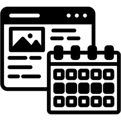 Content Calendar Icon