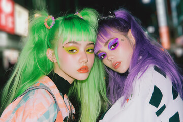 Mysterious Twins Harajuku Shibuya Halloween