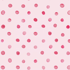 Cute Colourful Polka dot Seamless Pattern Digital Download