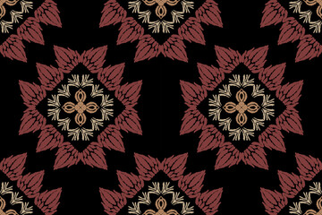 Ethnic geometric pattern design for wallpaper backgrounds, carpets, clothing, wraps, batik, cloth.