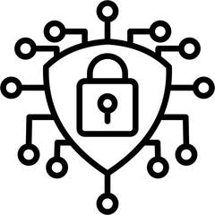 Cyber Security Icon