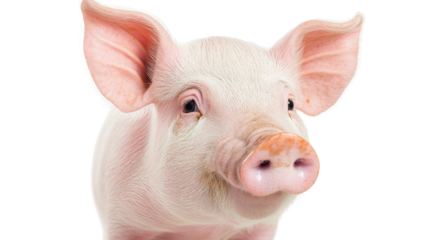 piggy on a transparent background