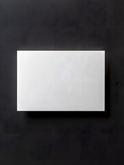 ３空白の名刺のモックアップGenerative AI