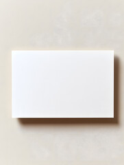 ２空白の名刺のモックアップGenerative AI