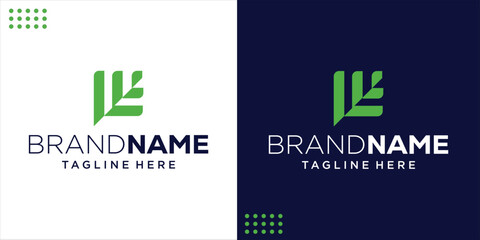 Creative Abstract Leaf Beauty Logo, Design Inspiration, Illustration, Vector