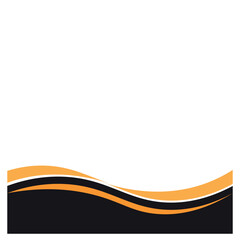 Curved Header Footer