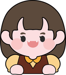 Halloween Pumpkin Children's Illustration
