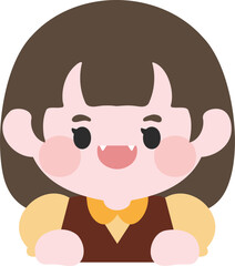 Halloween Pumpkin Children's Illustration
