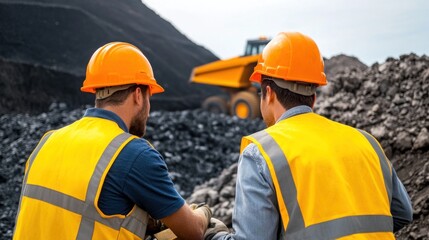 Engineers at Work: Precision Maintenance on Mining Equipment