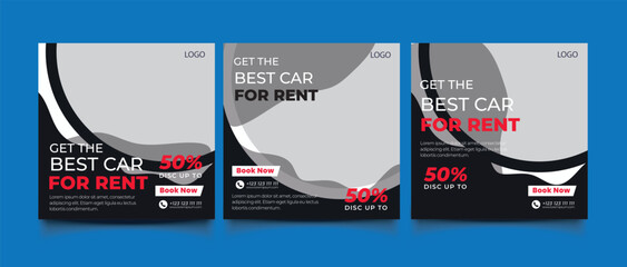 need a car social media post template