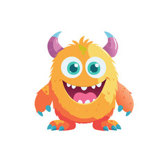 cute monster character set style 2