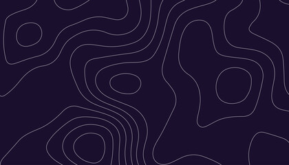 Background of the topographic map. Abstract geographic grid. Topographic map lines, contour background.