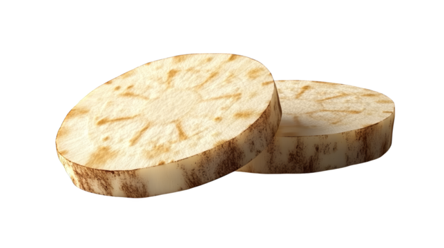 Sliced Bread with Colorful Glitch Effect