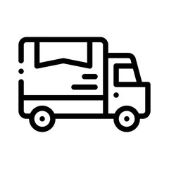 delivery line icon