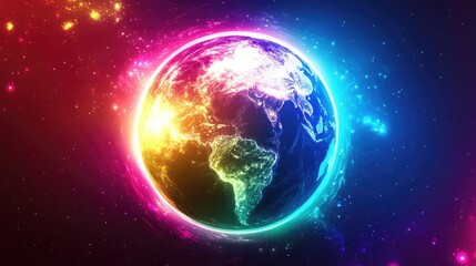 Obraz premium Colorful Sphere