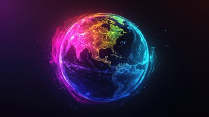Fototapeta premium Colorful Sphere