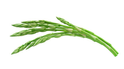 Fototapeta premium Green Asparagus Glitch Art
