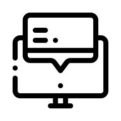 Fototapeta premium credit card application line icon