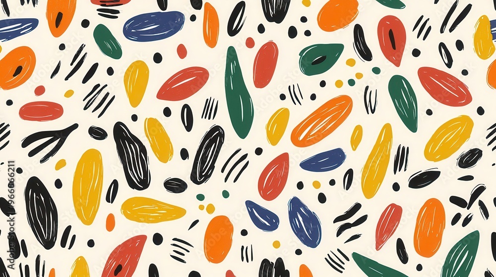 Poster abstract colorful pattern seamless background texture design