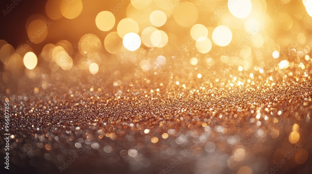 Poster the soft light creates a mesmerizing bokeh effect, giving the background a sparkling appearance that
