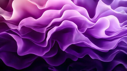 Fototapeta premium Gentle lavender swirls, abstract art, soft tones, flowing shapes, meditative atmosphere